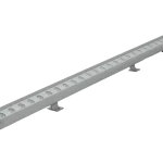 White Dual-Row Linear Wall Washer