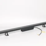 Black Bracket-Mounted Linear Wall Washer