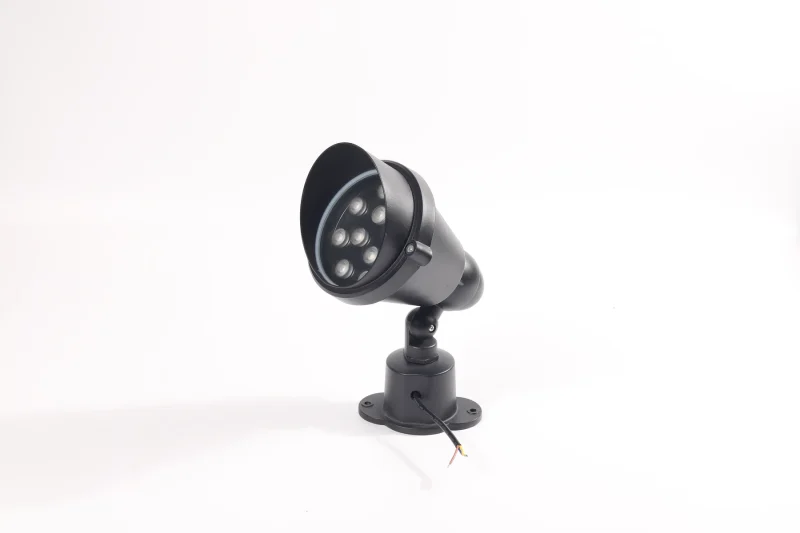 Round Multi-Lens Pedestal Spotlight