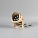 Hooded Accent Floodlight – Sand Finish