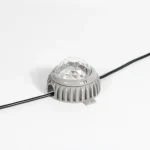 Silver Faceted-Dome Point Light
