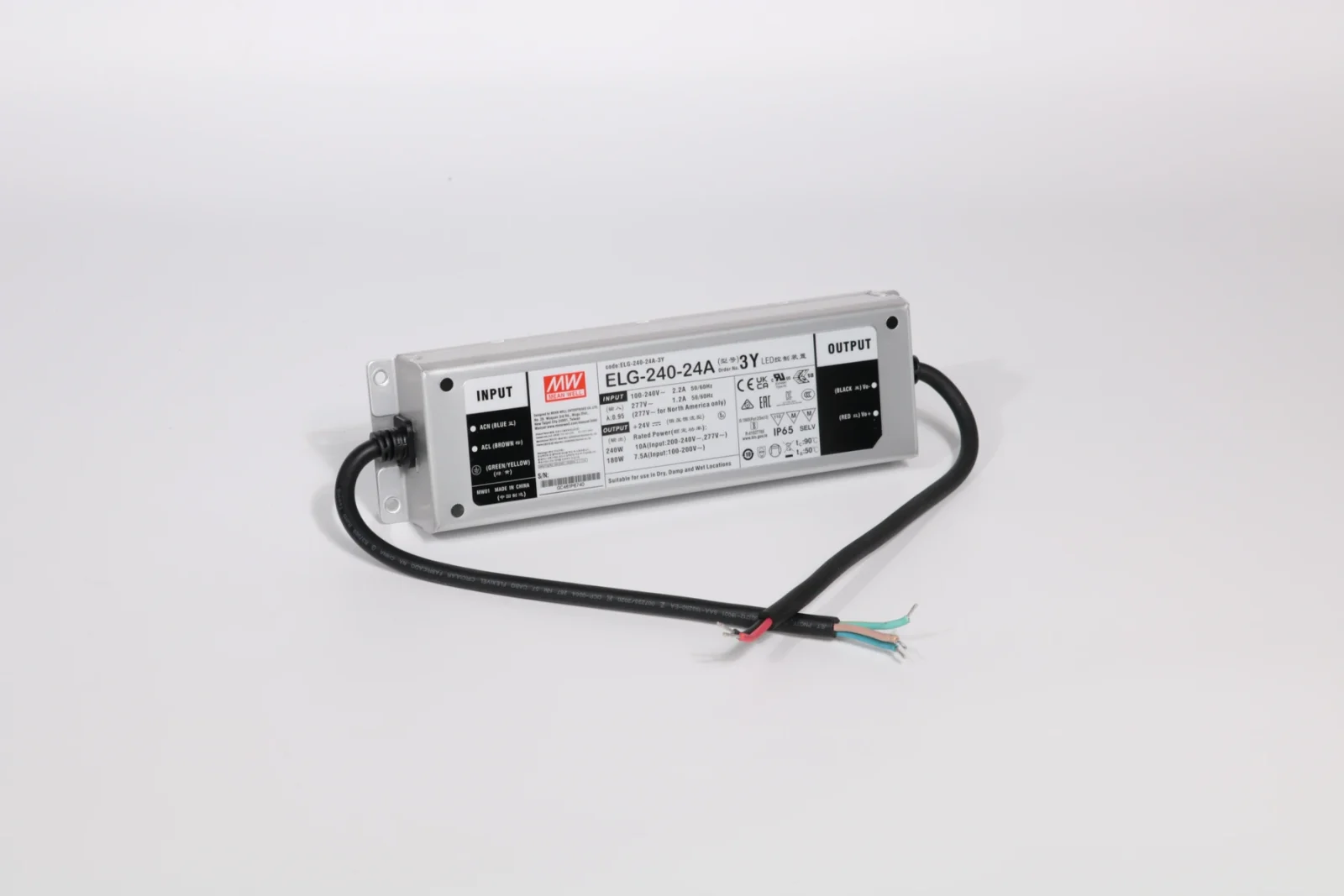 Mean Well ELG-240-24A LED Driver