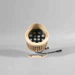 Hooded Accent Floodlight – Sand Finish