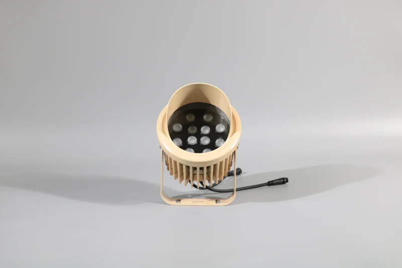 Hooded Accent Floodlight – Sand Finish