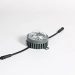 Low-Profile Faceted-Dome Point Light