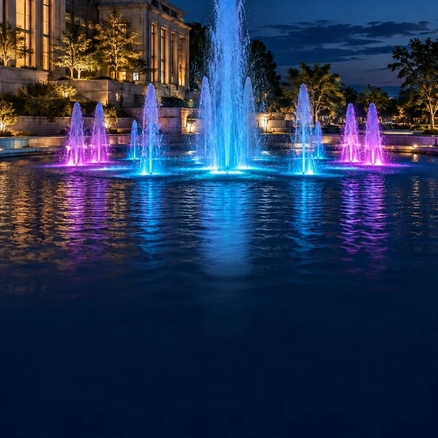 Water feature lighting